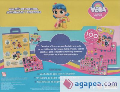 Vera y el Reino Arco&iacute;ris. Malet&iacute;n de cuentos, actividades y pegatinas