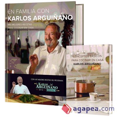 Pack En Familia Con Karlos Arguiñano + Consejos Básicos Para Cocinar En Casa