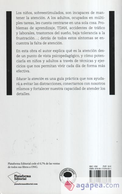 Educar la atención: cómo entrenar esta habilidad en niños y adultos