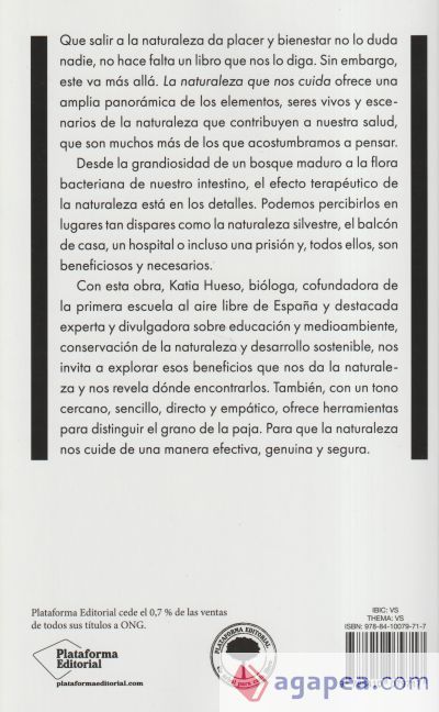 La naturaleza que nos cuida La naturaleza que nos cuida