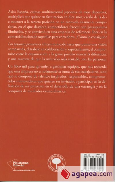 Las personas primero: Las claves de 10 años de éxito