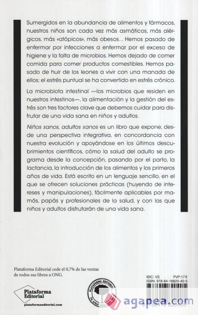 Ni&ntilde;os sanos, adultos sanos