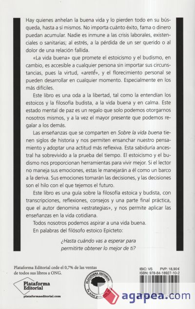 Sobre la vida buena Sobre la vida buena