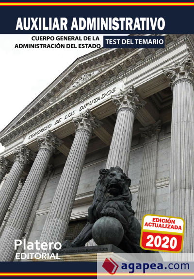 AUXILIAR ADMINISTRATIVO DE LA ADMINISTRACIÓN DEL ESTADO.TEST DEL TEMARIO