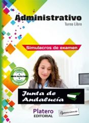 Portada de Administrativo Junta Andalucía. Simulacros de Examen. Turno Libre