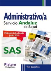 Portada de Administrativo/a del Servicio Andaluz de Salud (SAS). Test específicos