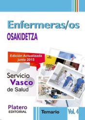 Portada de Enfermero/a del Servicio Vasco de Salud (Osakidetza). Temario, volumen IV