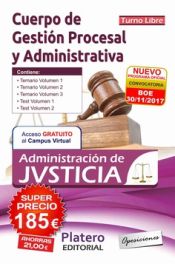 Portada de GESTIÓN PROCESAL Y ADVA ADMINISTRACIÓN DE JUSTICIA TURNO LIBRE. PACK AHORRO