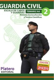 Portada de GUARDIA CIVIL. ESCALA DE CABOS Y GUARDIAS. TEMARIO. VOLUMEN II