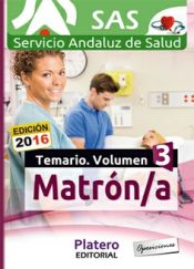 Portada de Matrón/a del Servicio Andaluz de Salud (SAS). Temario específico, volumen III