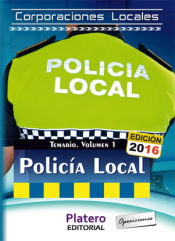 Portada de Policía Local de Corporaciones Locales. Temario, volumen II