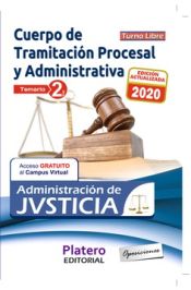 Portada de TRAMITACIÓN PROCESAL Y ADMINISTRATIVA ADMINISTRACIÓN JUSTICIA TURNO LIBRE TEMARIO VOL II