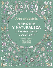 Portada de Arte antiestrés: Armonía y naturaleza