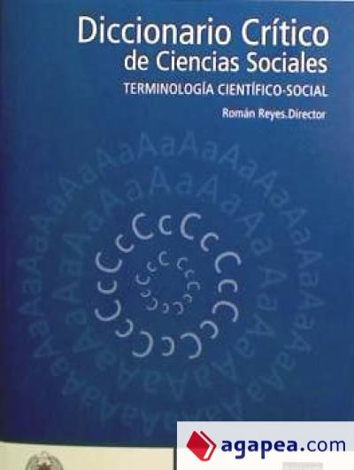 DICCIONARIO CRÍTICO DE CIENCIAS SOCIALES vol. 1