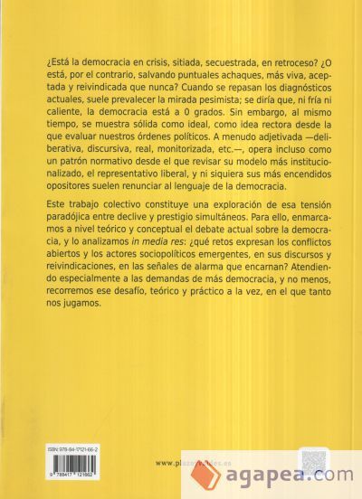 Democracia en estado de alarma Democracia en estado de alarma