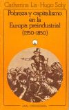Pobreza y capitalismo en la Europa preindustrial (1350-1850)