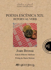 Portada de Poesia Escenica XIX: Retorn Al Verb