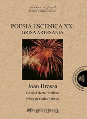 Portada de Poesia Escenica XX: Grisa Artesania