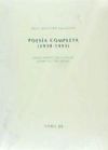 Poesía completa (1930-1993). Tomo III.