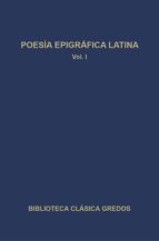 Portada de Poesía epigráfica latina I (Ebook)