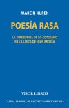 Poesía rasa. La experiencia de lo cotidiano en la lírica de Joan Brossa