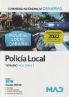 Policía Local de Canarias. Temario volumen 1. Comunidad Autónoma de Canarias