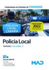 Policía Local de Canarias. Temario volumen 2. Comunidad Autónoma de Canarias