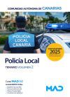Polic&iacute;a Local de Canarias. Temario volumen 2. Comunidad Aut&oacute;noma de Canarias