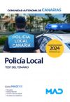 Policía Local de Canarias. Test. Comunidad Autónoma de Canarias