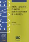 Política y literatura en Quevedo : el prudente consejero de la monarquía