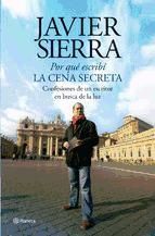 Portada de Por qu&eacute; escrib&iacute; La cena secreta (Ebook)
