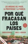 Por Qué Fracasan Los Países De Jackson, Peter; Robinson, James; Acemoglu, Daron