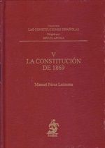 Portada de V. La Constitución de 1869