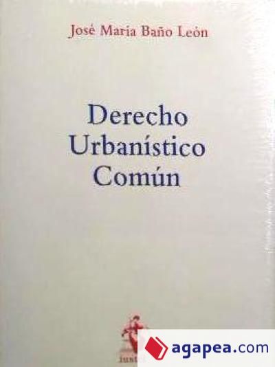 Derecho Urbanístico Común