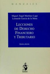 Portada de LECCIONES DERECHO FINANCIERO Y TRIBUTARIO 5/E