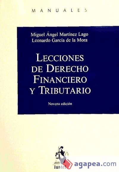 Lecciones de derecho financiero y tributario