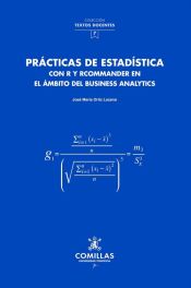 Portada de Prácticas de estadística con R y Recommander en el ámbito del business analytics