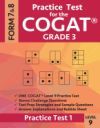 Practice Test for the Cogat Grade 3 Level 9 Form 7 and 8: Practice Test 1: 3rd Grade Test Prep for the Cognitive Abilities Test
