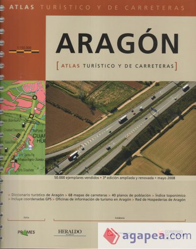 Atlas turístico y de carreteras de Aragón