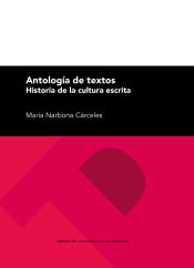 Portada de Antología de textos