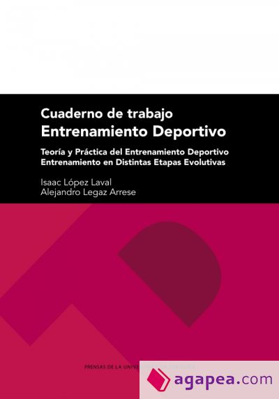 Entrenamiento deportivo. Cuaderno de trabajo