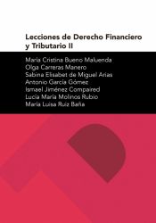 Portada de Lecciones de Derecho financiero y tributario II