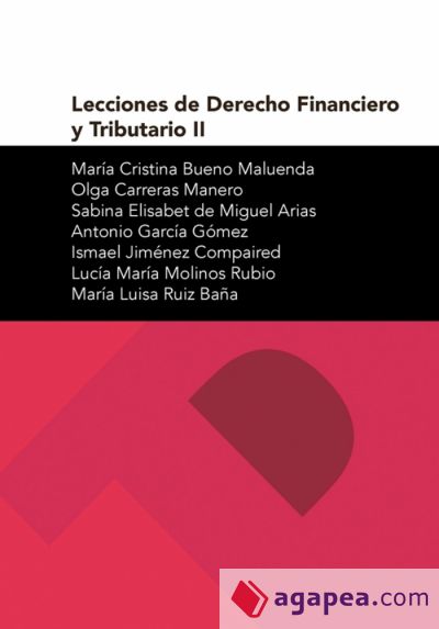 Lecciones de Derecho financiero y tributario II