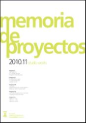 Portada de Memoria de proyectos 2010-11