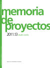 Memorias De Proyectos 2011.13 Studio Works