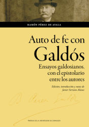 Portada de Auto de fe con Galdós