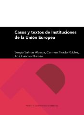 Portada de Casos y textos de Instituciones de la Unión Europea