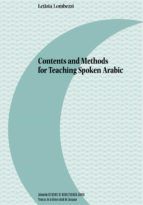 Portada de Contents and Methods for Teaching Spoken Arabic (Ebook)