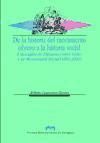 Portada de De la historia del movimiento obrero a la historia social. L’Actualité de l´Histoire (1951-1960) y Le Mouvement Social (1960-2000)