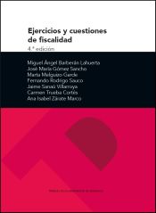 Portada de Ejercicios y cuestiones de fiscalidad, 4ª edición